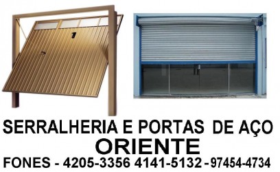 SERRALHERIA E PORTAS DE AÇO ORIENTE